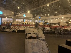 ITAVIA DC-9 I-TIGI wreck at Museum for the Memory of Ustica -Bologna - November 2024