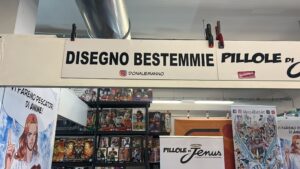 "I draw blasphemies" - Don Alemanno - Lucca Collezionando - March 2025